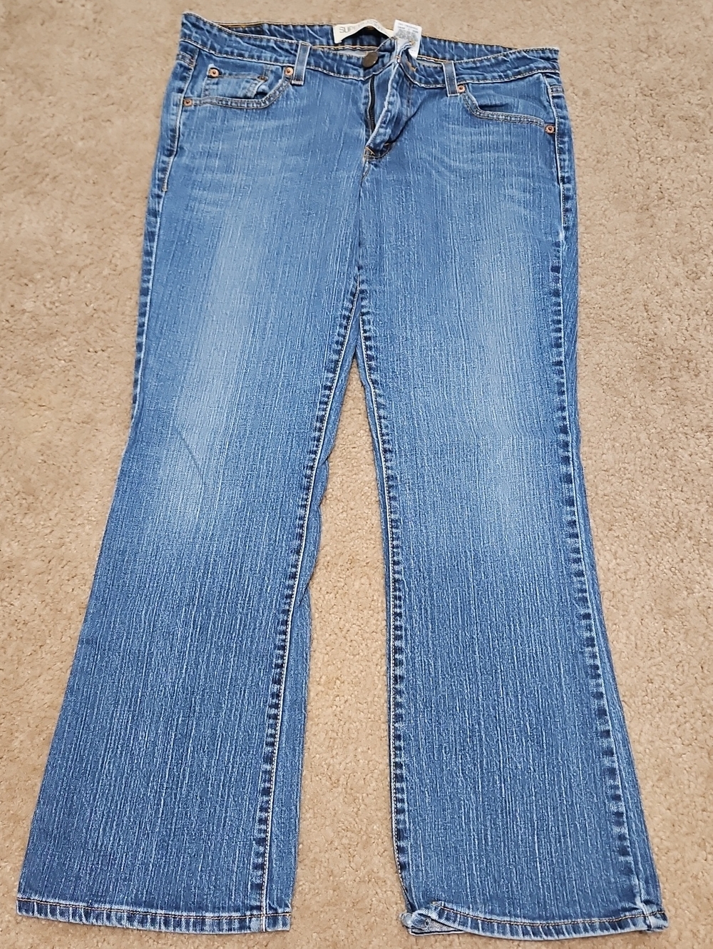 Levi's Light Blue Wide Leg Jeans 13 Jrs 12 Women's